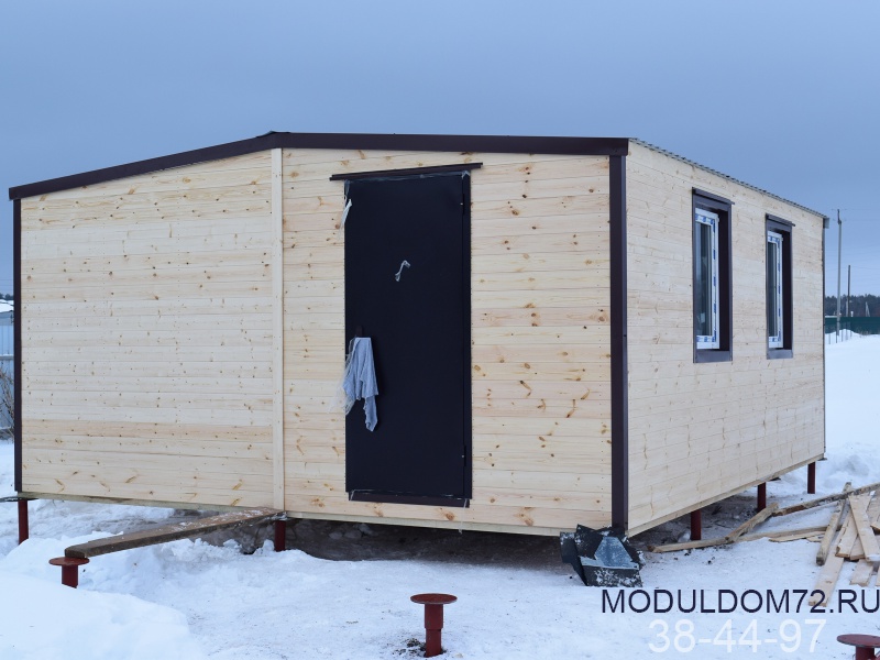 Модульный дом МД-001 6х4,9м в комплектации Комфорт